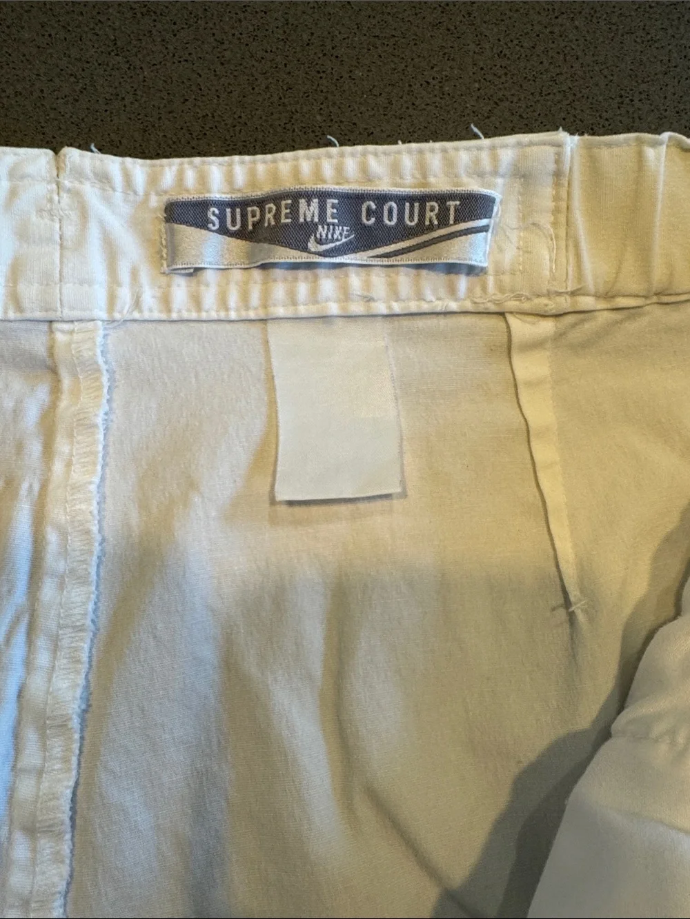 Vintage Nike White Men’s Nike Supreme Court Tennis Short Shorts Size 32 - Picture 6 of 14